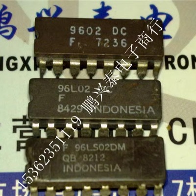 96L02DC  F96LS02DM UA9602DC 双Retriggerable复式单稳态触发器.
