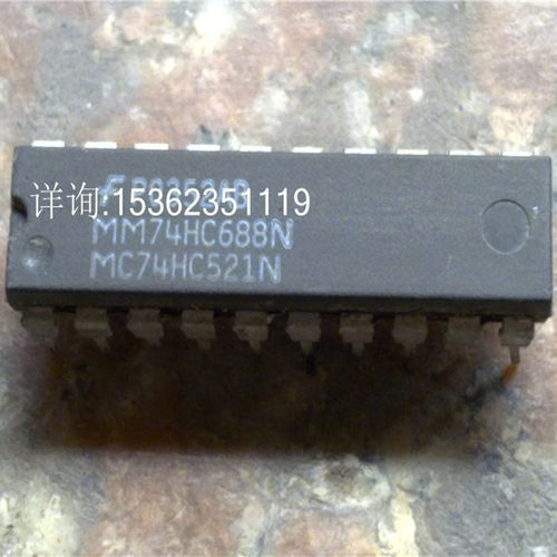 MM74HC688N  MC74HC521N  8位数值比较平等探测器进口DIP20直插脚