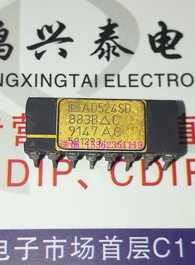 AD524SD/883B AD524SD883B 镀金面陶封集成块IC 进口双列16直插脚