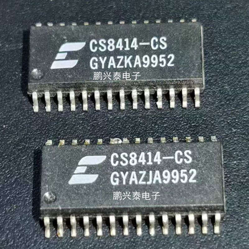 CS8414-CS   CX8414-XS1  数字音频接收器IC解码韩国进口28表贴脚
