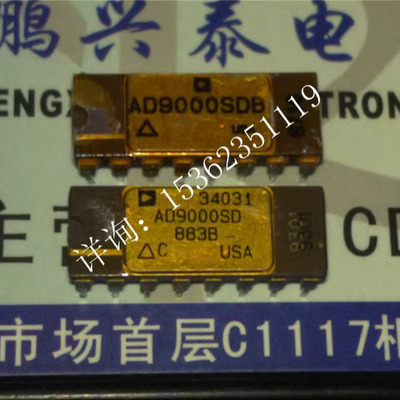 AD9000SD  AD9000SDB AD9000SD883B 高速6位A/D转换器进口DIP金封