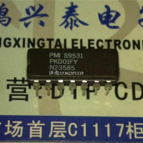 PKD01EY  PKD01FY 单片峰值检波复位和保持模式IC进口插脚DIP陶封 - 封面