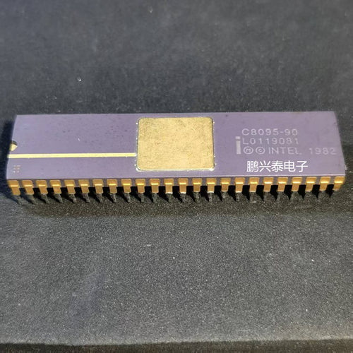 C8095-90  英特尔 16位微控制器 进口48插脚镀金陶封 CPU收藏保用