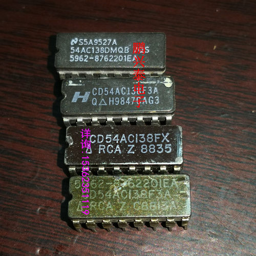 54AC138DMQB  74AC138  SNJ54AC138J  进口CDIP16直插脚陶瓷封装