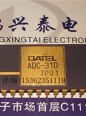DATEL  ADC-310  镀金陶瓷 进口双列28直插脚DIP封装电子元件集成