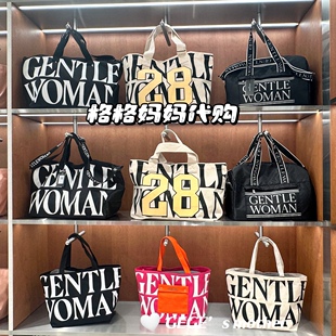 泰国正品代购gentlewoman大容量旅游单肩手拎挎包