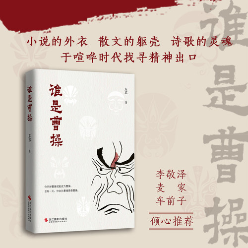 正版现货 谁是曹操 浙江摄影出版社 东君 著 著 现代/当代文学