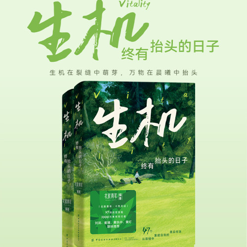 正版现货 生机:终有抬头的日子（赠书签）北辰青年编著 中国纺织出版社 北辰青年 编著 编 成功