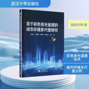 正版现货 基于彩色夜光遥感的城市环境多尺度研究 武汉大学出版社 陆妍玲，周国清，黄娅琦，覃诚旺，王杰 著 著