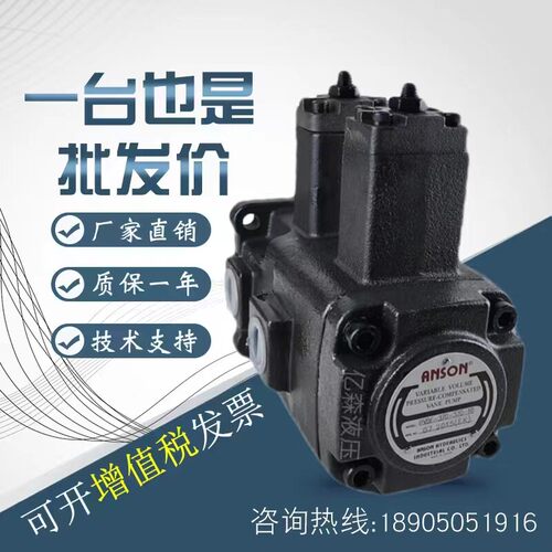安颂ANSON叶片泵PVDF2-D70/D55/D35/C70/C55/C35/B70/B55/B35-15