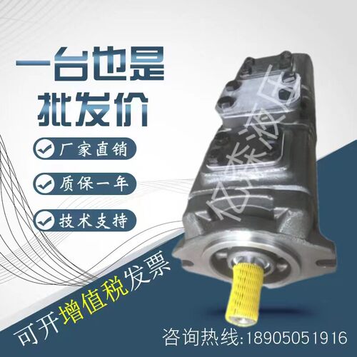 海特克齿轮泵sunny系列HG21-125-63-VPC液压双联油泵规格齐全