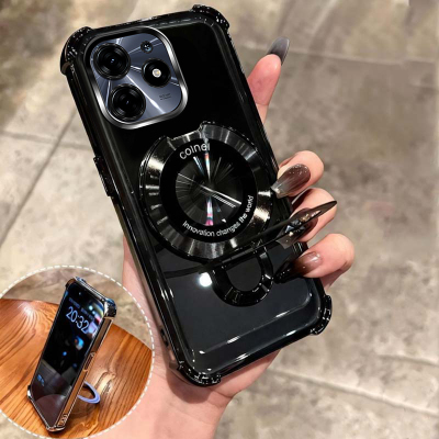 四角防摔支架适用传音tecnospark10pro手机壳spark10pro保护套.软
