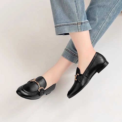 德国Gabor低跟马衔扣乐福鞋