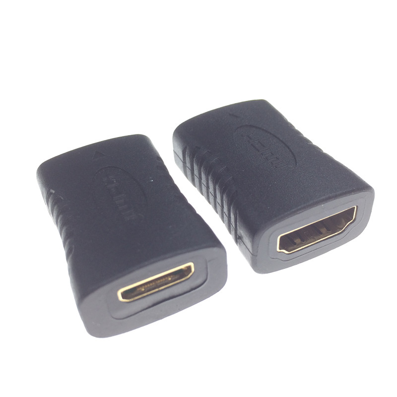 平板相机mini HDMI转HDMI转接头迷你C型母转A型标准母高清转换头