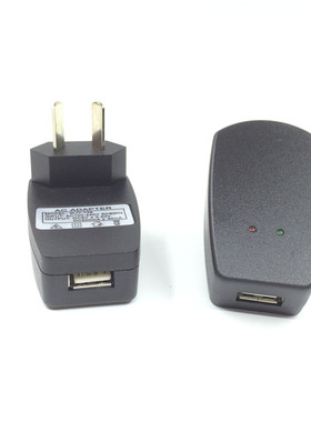 5V500mA澳规八字脚插头usb充电器Mp3/mp4/mp5充电头澳式二脚两脚