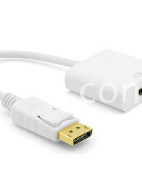 Displayport转hdmi转接线 DP to HDMI转接头 大DP公转HDMI母头