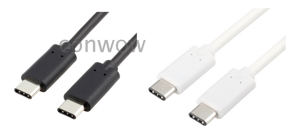 USB2.0 Type-C转Type-C数据充电线 USB-C MacBook传输线1米2米