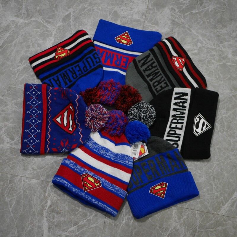 大叔尾貨~  DC 超人 漫畫 毛線帽 beanie 冷帽 嘻哈滑雪帽子在類目 服飾配件/皮帶/帽子/圍巾, 帽子中 - 來自Buy2taobao.com提供專業的淘寶代購服務