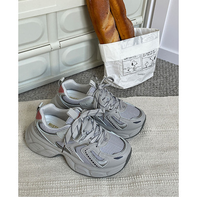 MISTERY老爹鞋女百搭厚底新款