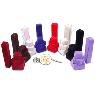 珠宝首饰盒 绒布耳钉吊坠包装盒子项链手镯礼品盒 饰品戒指盒批发