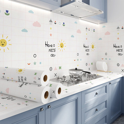 厨房防油防水贴纸自粘