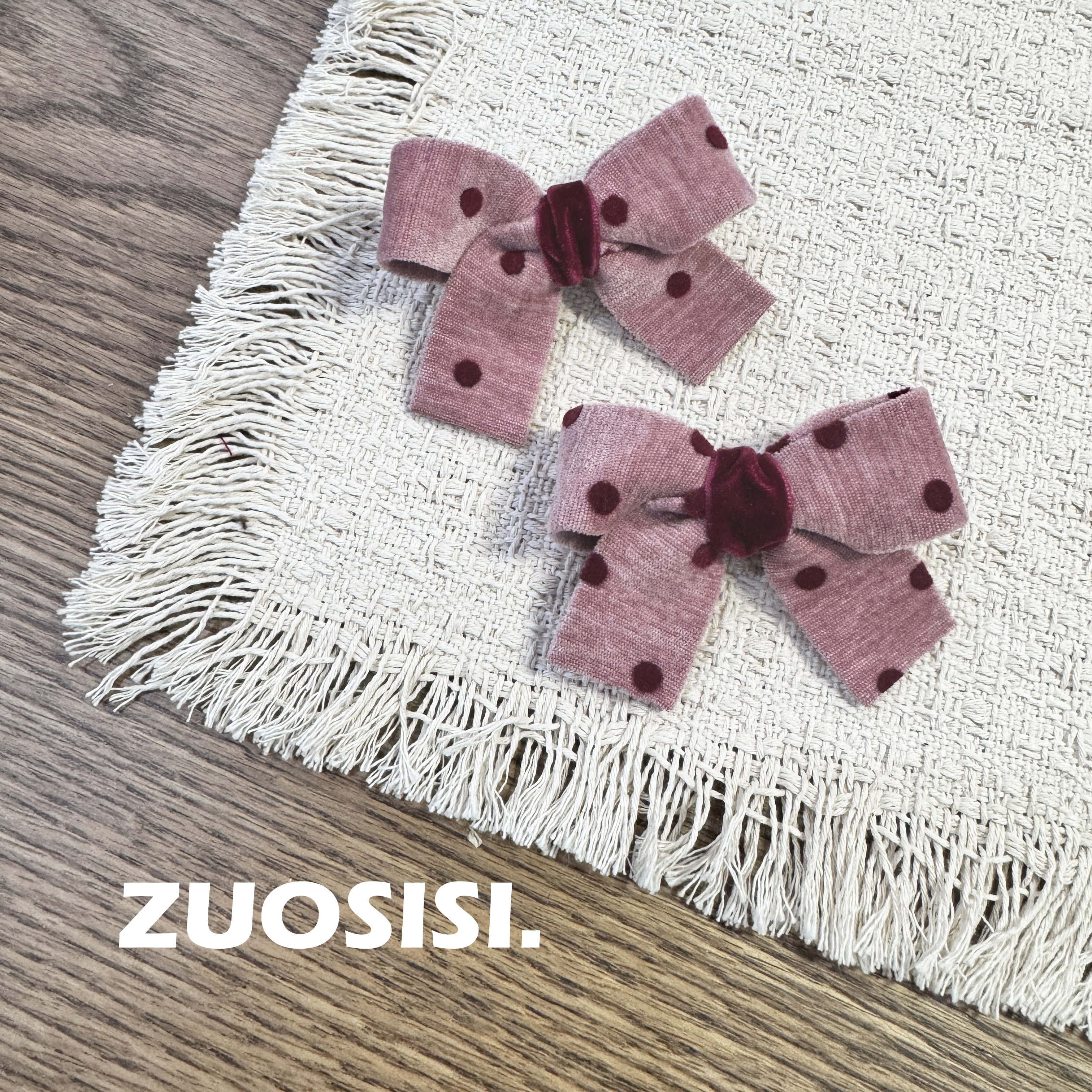 高级感儿童秋冬粉色蝴蝶结发夹 女童对夹 公主发饰,童装/婴儿装/亲子装,发饰,淘宝优惠券,粉丝福利购,淘宝优惠卷