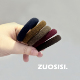 ZUOSISI儿童基本款 秋冬深色系无接缝发圈 女童皮筋5条