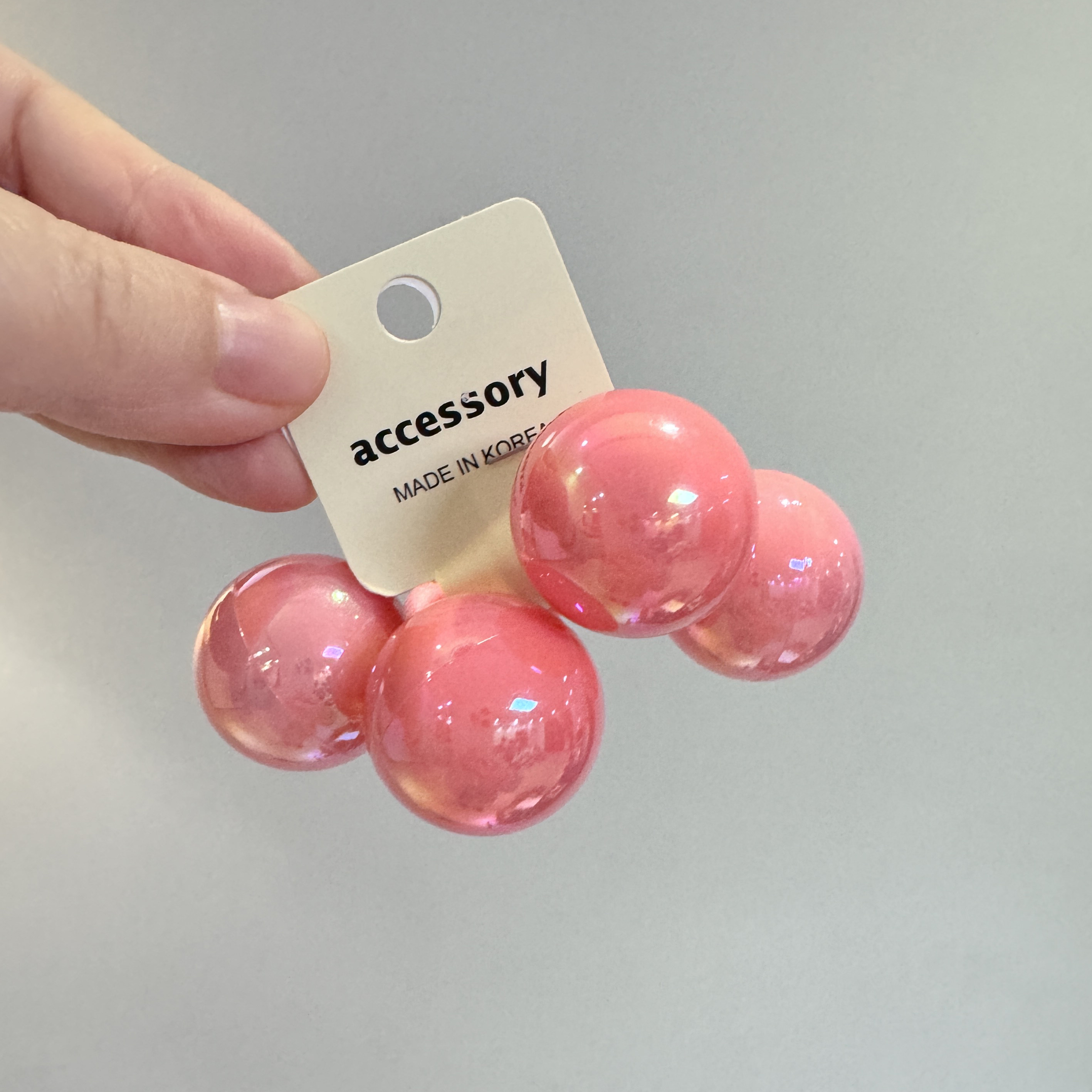 韩国绕绕合集 儿童进口发圈皮筋 女童球球花朵小熊头饰 一对装