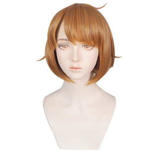 Assault Lily BOUQUET突击莉二川二水棕色万用cos假发女短bobo头