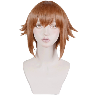 碧蓝之海 古手川千纱 芒果棕 鬓角加长蓬松翻翘假发 cosplay假发