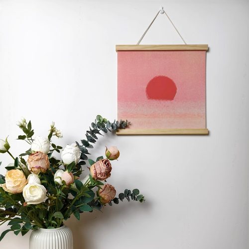 安迪沃霍尔sunset日落装饰画挂画