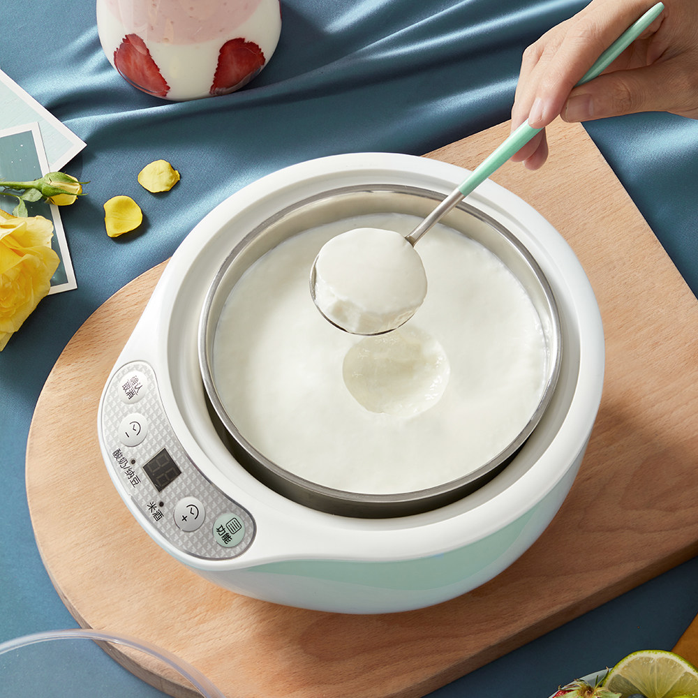 小熊酸奶机SNJ-B10U3 家用小型全自动多功能自制纳豆米酒发酵机烹