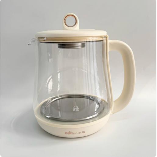 小熊养生壶配件YSH-E15M1烧水壶电热水壶单壶原装玻璃壶体滤网