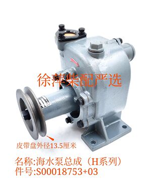 S00018753+01海水泵上柴SC7H/4H船用柴油机水泵762D-21C-00海水泵