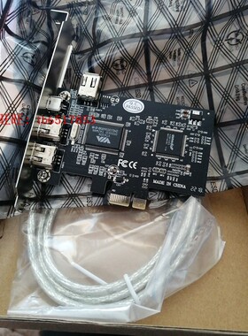 PCI E 1394a图文采集卡 PCI-E转1394a卡 支持windos7/10 32位/64