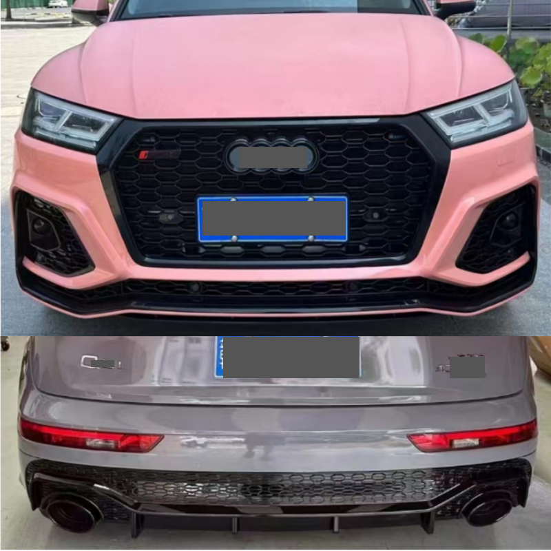 奥迪Q5改装RSQ5中网包围SQ5排气