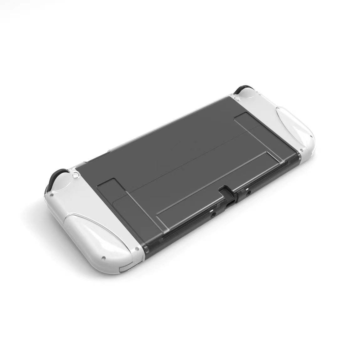 适用任天堂switch OLED保护壳TPU透明软壳壳一体式主机保护壳新款