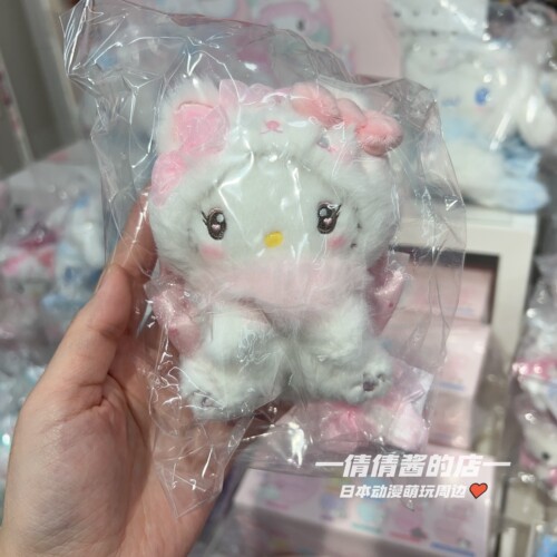 【国内现货】日本三丽鸥海外版 奶油猫咪kitty美乐蒂毛绒挂件玩偶