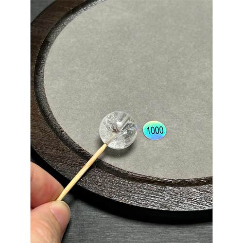 15.9mm白阿塞白水晶单珠