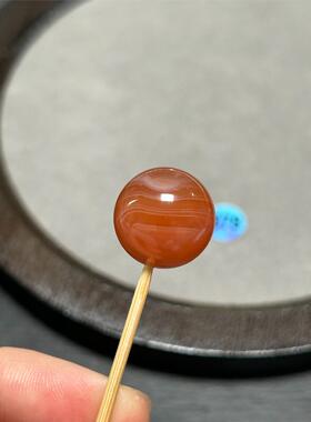 15.5mm缠丝南红玛瑙单珠8