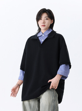 智快鱼bsija乔顿ushi素拼商场同款欧洲站2026新款男装子俊短袖t恤