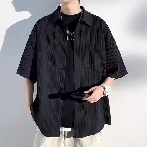 智快鱼1943S单农ggvv潮牌ushi男装bsija乔治白2026新款曼哈顿衬衫