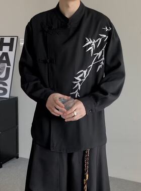 bsija潮流前线1943S高级痞帅男装ushi三川一禾2026新款忘不了衬衫