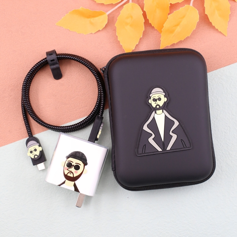 适用100w头壳华为Nova13 12 Ultra Pro充电器保护套数据线缠绕绳