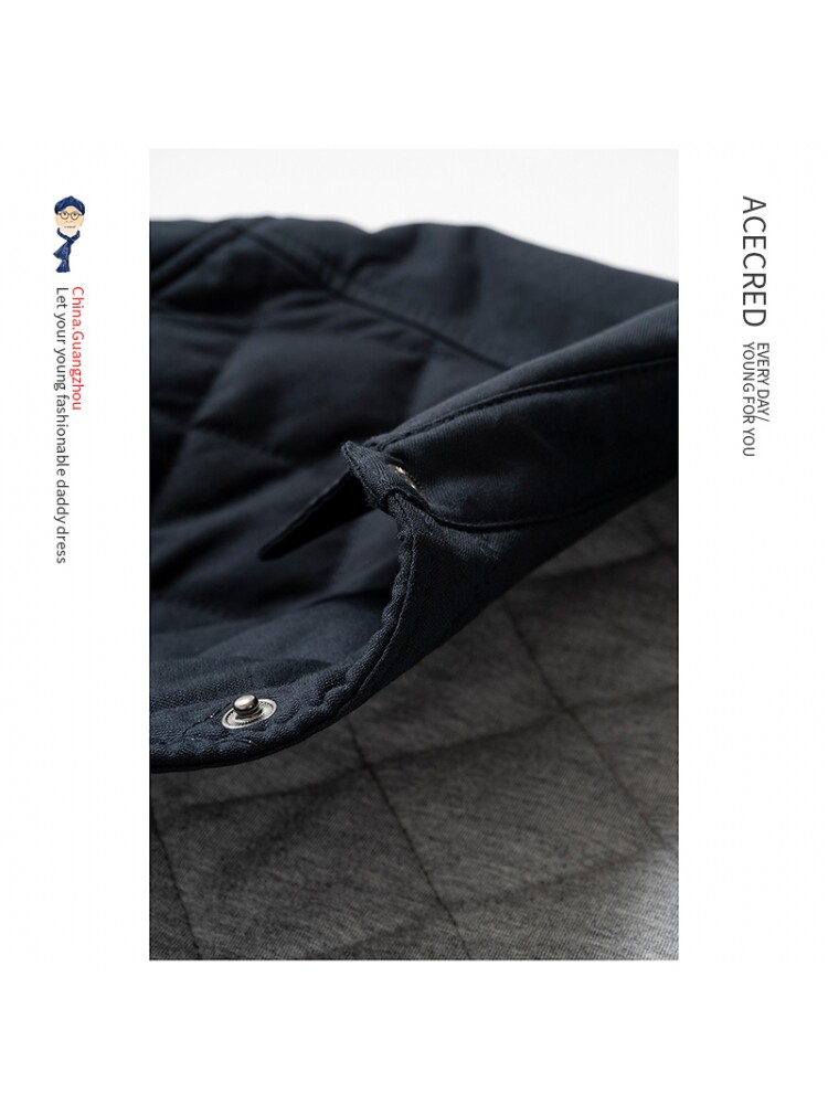 MIDDLE-AGED DAD WINTER CLOTHES COTTON CLOTHES THIN LOOSE MIDDLE-AGED AND ELDERLY PEOPLE JACKET COTTON CLOTHES OLD MAN GRANDFATHER AUTUMN WINTER JACKET WINTER
