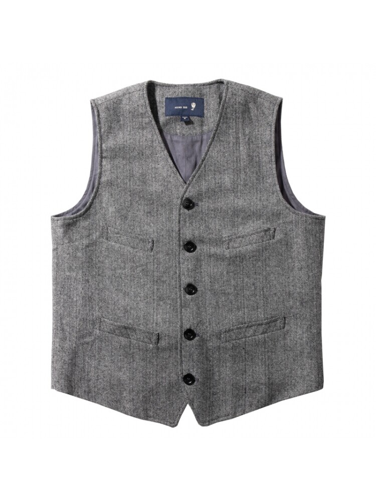 SPRING AND AUTUMN SUITS SUITS VESTS OLD PEOPLE HORSE CLIPS MIDDLE-AGED FATHERS MIDDLE-AGED AND ELDERLY PEOPLE AUTUMN CLOTHES WOOL TWEED VESTS