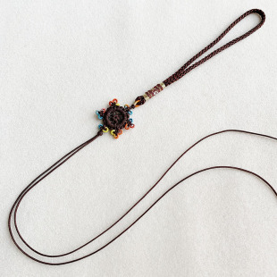 手编法轮结中国结挂绳U盘包包汽车挂饰挂件绳灯笼葫芦吊饰吊件绳