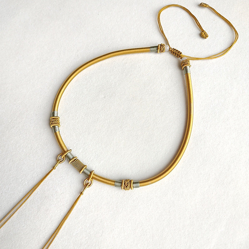 古风粗手工绳金锁项圈玉佩挂绳项链绳子玉坠吊坠挂绳双挂锁骨伸缩,饰品/流行首饰/时尚饰品新,绳,淘宝优惠券,粉丝福利购,淘宝优惠卷