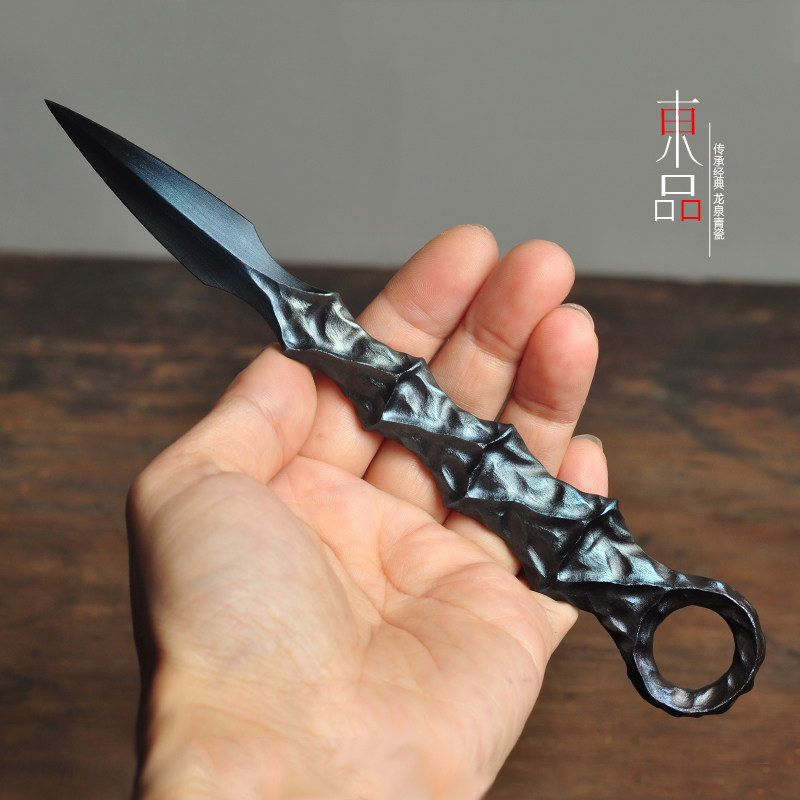 禾字号查长伟手工茶刀开硬茶工具普洱撬茶针茶锥非大马士革钢茶刀