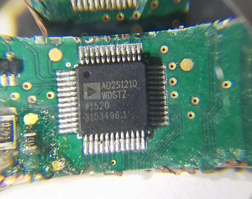 AD2S1210WDSTZ 新能源威马电机控制器MCU指示旋变解析易损芯片